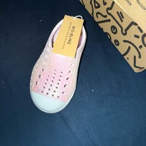Native Pink Water Shoes Lightweight Perforated Design